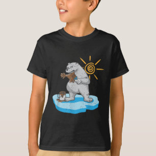 Earth Day Polar Bear Demo Environmental Protection T-Shirt