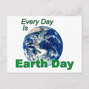 Earth Day Postcard