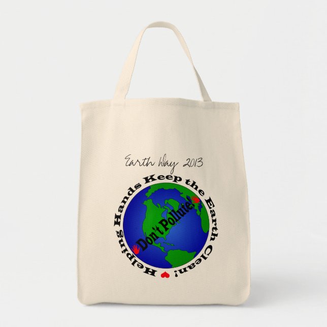 Earth Day Reusable Bag (Front)
