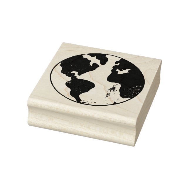 Earth Day Rubber Stamp (Stamp)