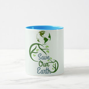 earth day, save our earth, love earth, our mother mug