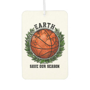 earth day save our season car air freshener