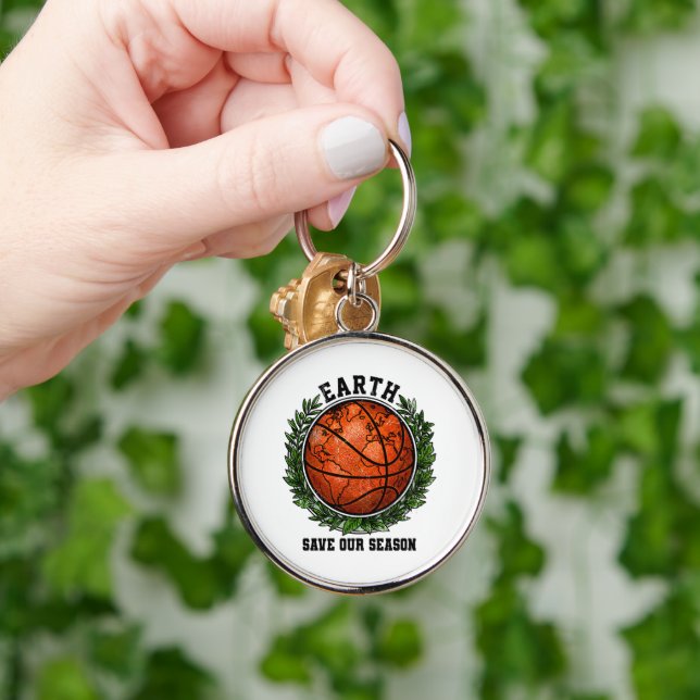 earth day save our season key ring (Hand)