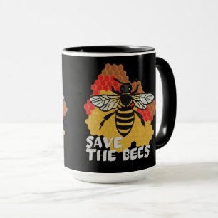Earth Day, Save The Bees Mug