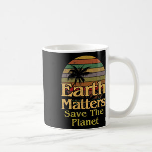 Earth Day Save The Planet Vintage Retro Gift Coffee Mug