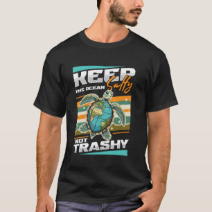 Earth Day Sea Turtle Ocean Conservation T-Shirt