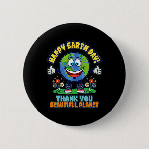 Earth Day Shirt1 6 Cm Round Badge