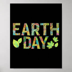 Earth Day Shirt Cute Earth Day Men Women Kids 1 Poster