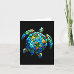 Earth Day Shirt Sea Turtle Save The Planet Women M Card