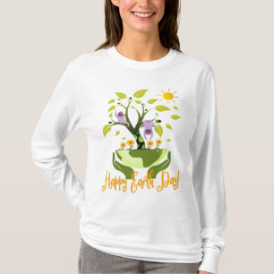 Earth Day - Sloth Tree Environment Planet Earth T-Shirt
