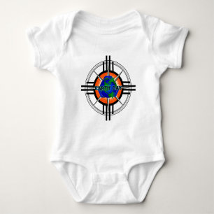 Earth Day Star Crown Baby Bodysuit