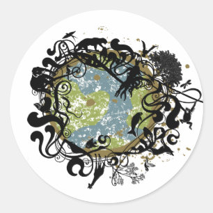 Earth Day Stickers