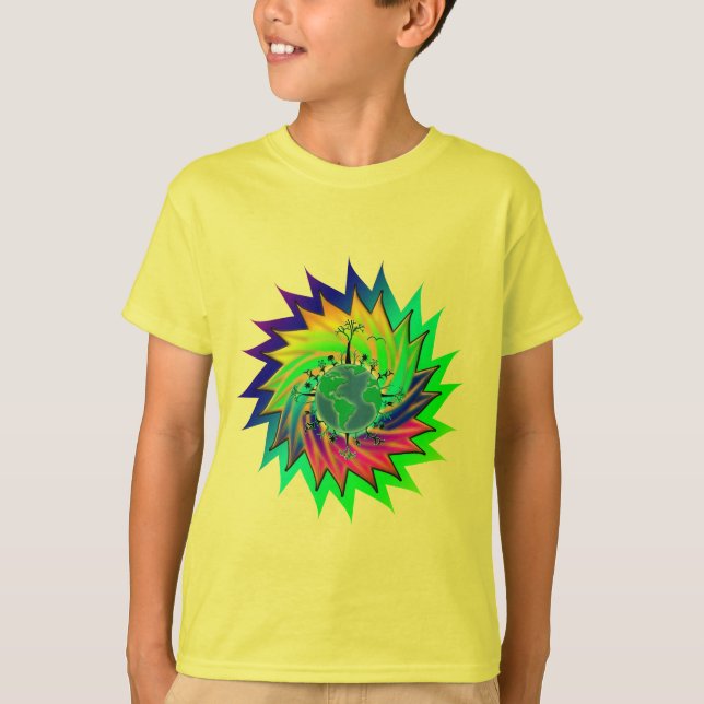Earth Day ~ Sunburst T-Shirt (Front)