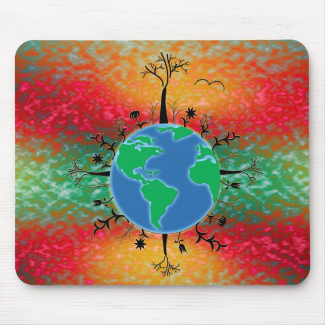 Earth Day ~ Sunrise Mouse Pad (Front)