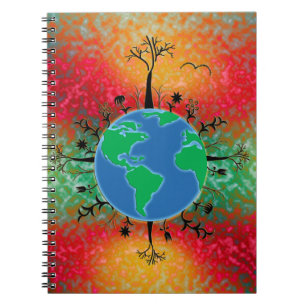 Earth Day ~ Sunrise Spiral Notebook
