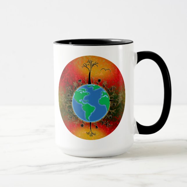 Earth Day ~ Sunset Mug (Right)