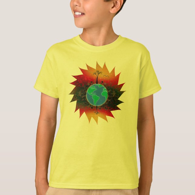 Earth Day ~ Sunset T-Shirt (Front)