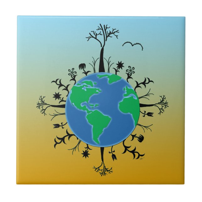 Earth Day Tile (Front)