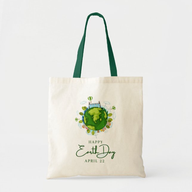 Earth Day Tote Bag (Front)