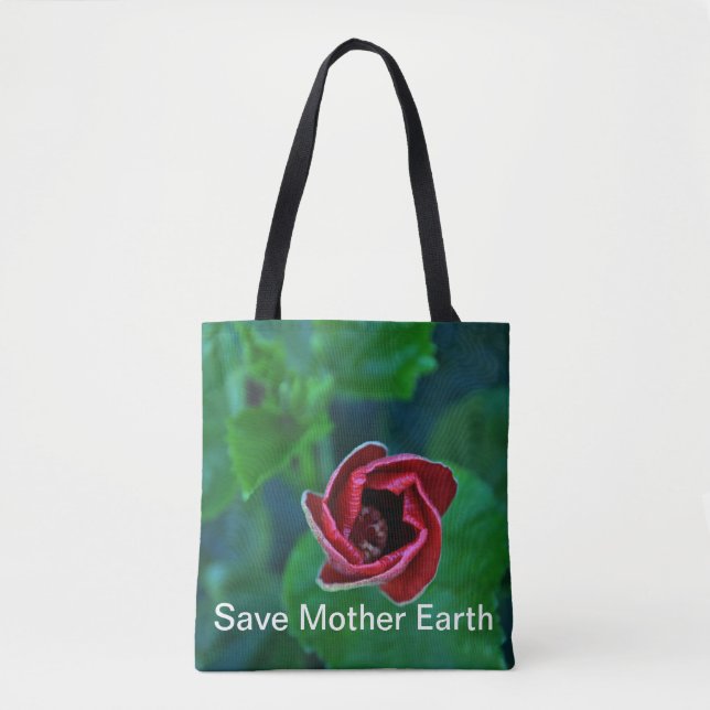 Earth Day Tote  Bag (Front)