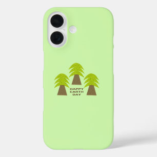 Earth Day Trees iPhone 16 Case