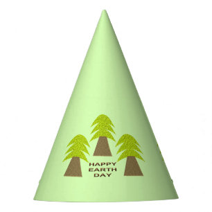 Earth Day Trees Party Hat