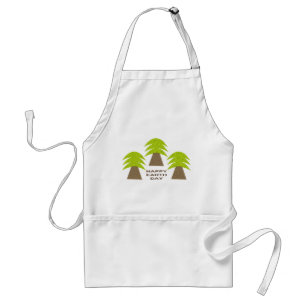 Earth Day Trees Standard Apron