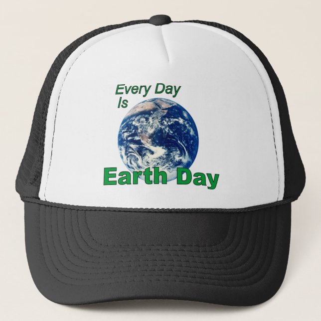 Earth Day Trucker Hat (Front)