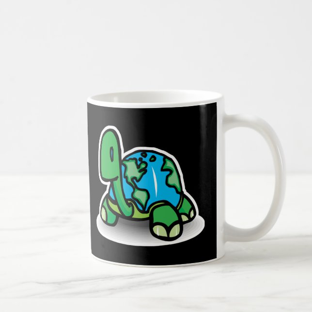 earth day turtle coffee mug (Right)