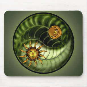 Earth Day Yin Yang Mousepad
