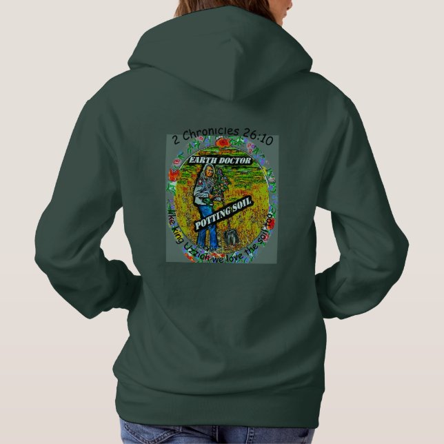 EARTH DOCTOR  HOODIE (Back)