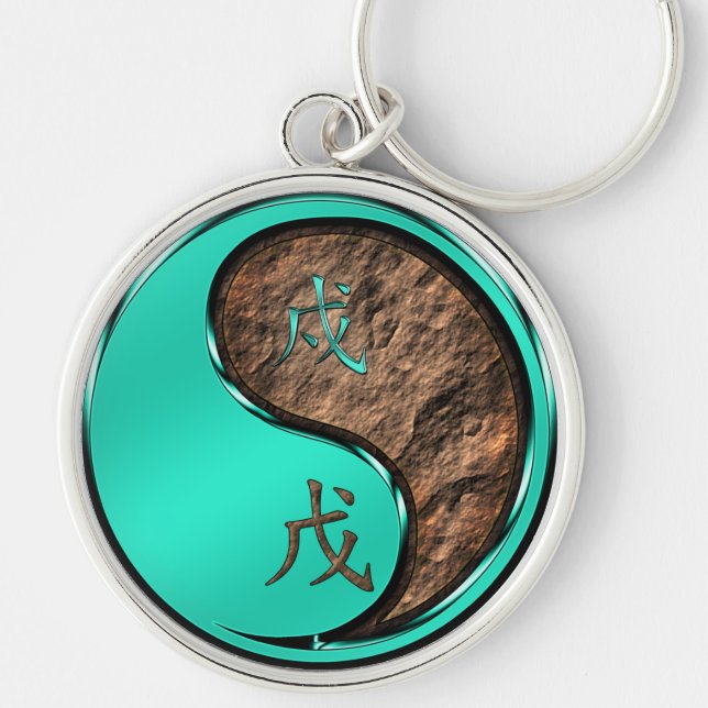 Earth Dog Key Ring (Front)