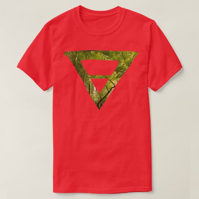Earth Element 5 Elements Alchemy T-Shirt (Design Front)
