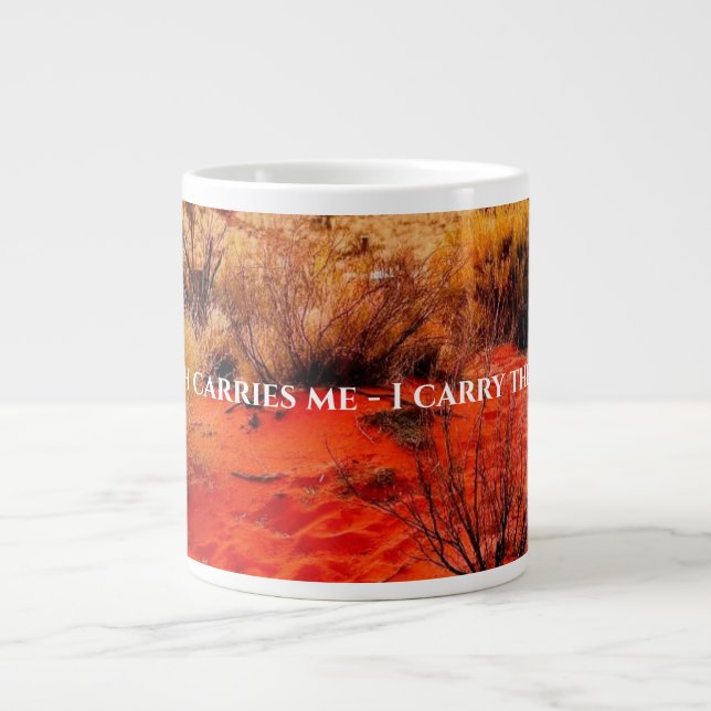 Earth Element Mug - Earth Carries Me (Front)