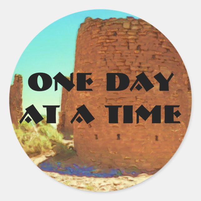 Earth Element ODAT Classic Round Sticker (Front)