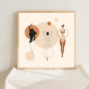Earth & Form – Minimalist Botanical Art II Poster