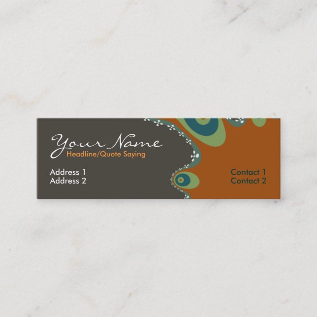 Earth fractal Profile Card (Front)