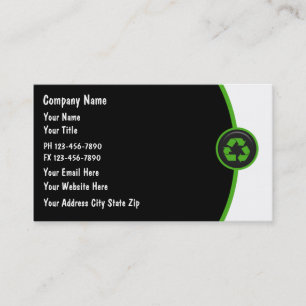Earth Friendly Business Cards