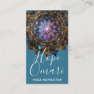 Earth Goddess Mandala Business Card