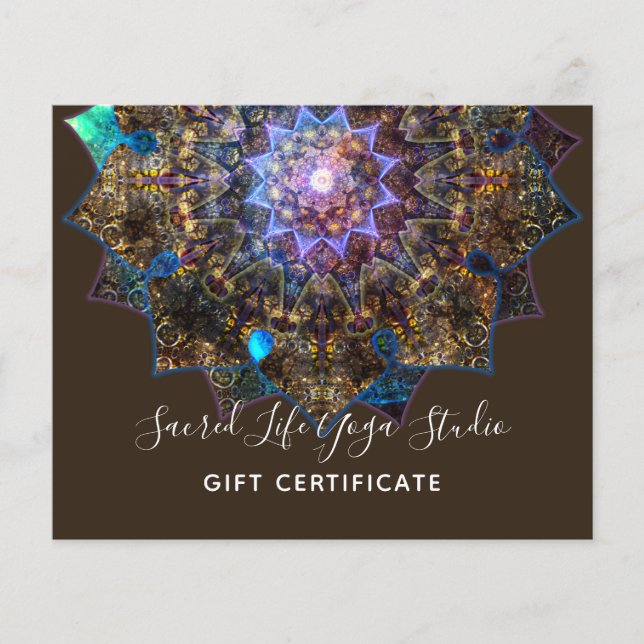 Earth Goddess Mandala  Flyer (Front)