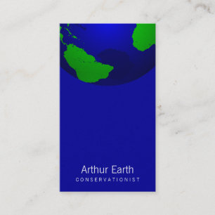Earth Graphic Business Card