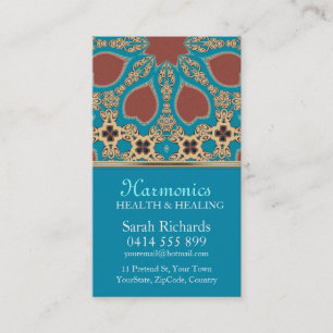 Earth Harmonics New Age Business Card