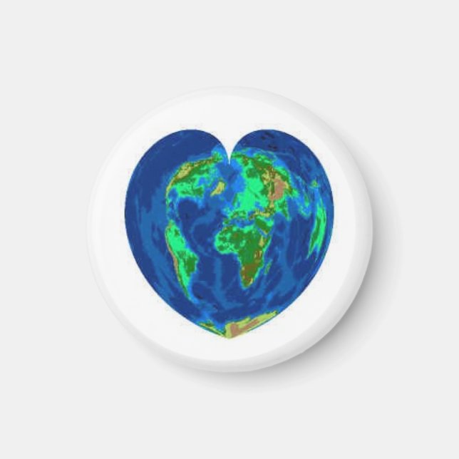 Earth Heart Magnet (Front)