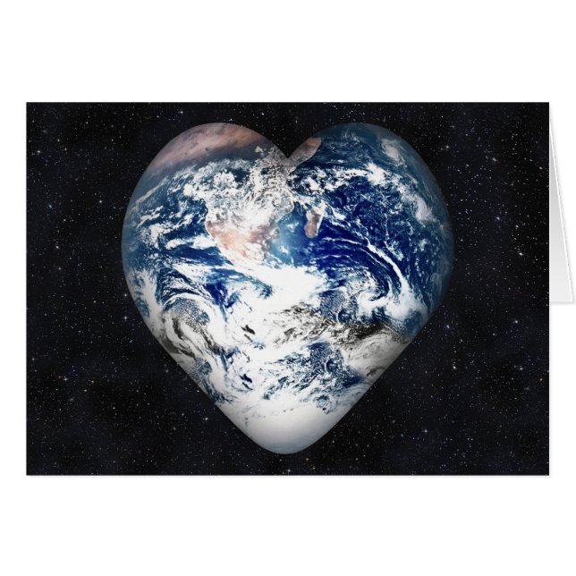 Earth Heart (Universe Background) (Front Horizontal)