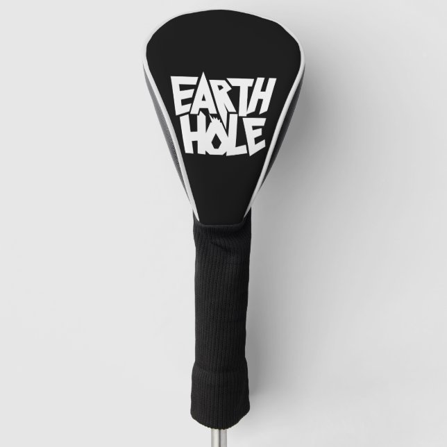 Earth Hole golf head cover (Front)