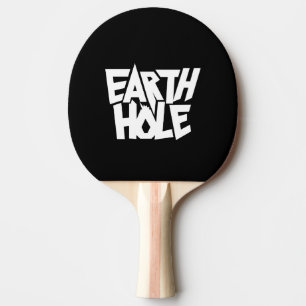Earth Hole ping pong paddle