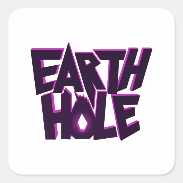 Earth Hole sticker (Front)