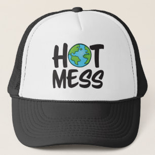 Earth Hot Mess Trucker Hat