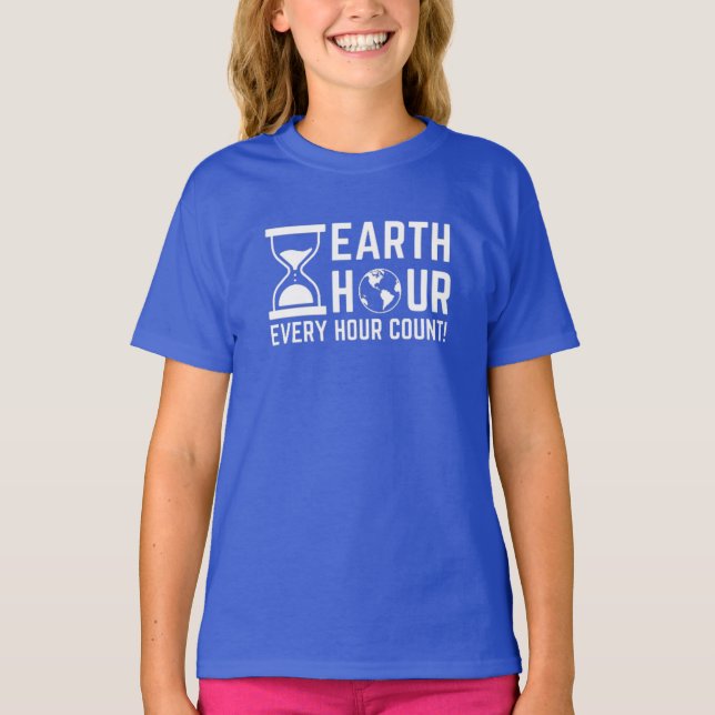 Earth Hour T-Shirt (Front)