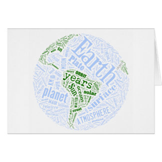 Earth in Tagxedo
